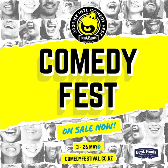 Aurie Styla and Ian Smith are off to the New Zealand comedy festival 